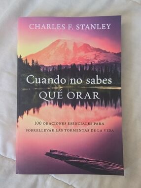 - Cuando no sabes qué orar (Sunset Mountain Cover) Charles F. Stanley Book